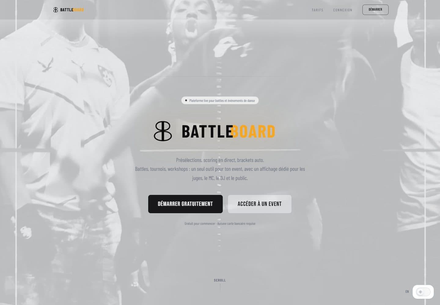 BattleBoard : Organiza tus battles y eventos de danza