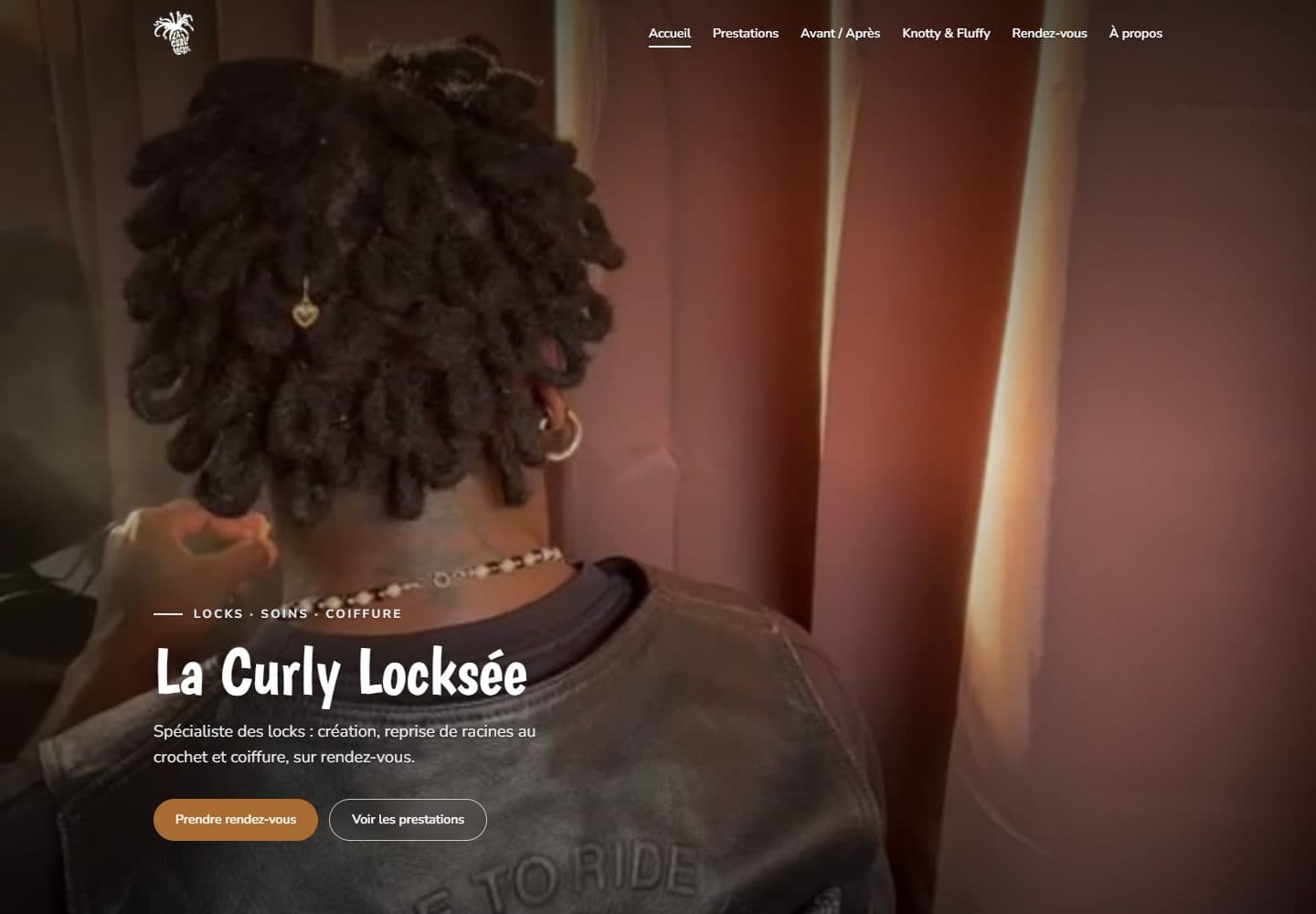 La Curly Locksée : Salón de locks: tarifas, antes / después y reserva en línea